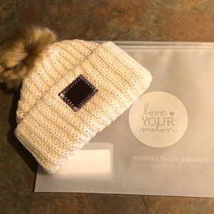 Love Your Melon Baby Pom Hat